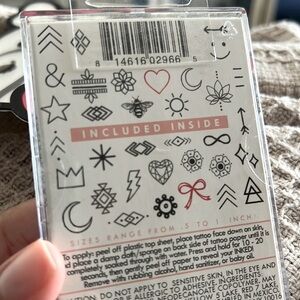 Inked Tattoos TEMPORARY Inked By Dani